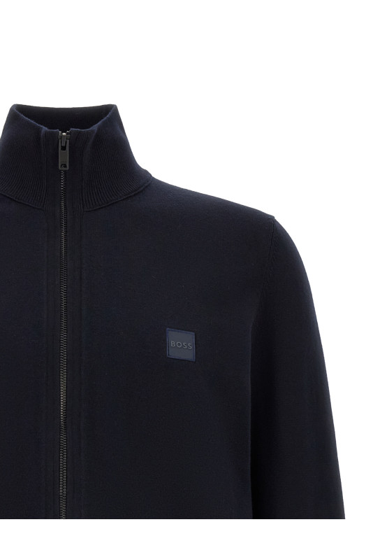 'Kanozip_S' cardigan Blue