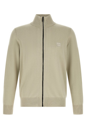 'Kanozip_S' cardigan Beige