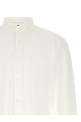 Stretch cotton shirt White