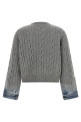 'Karine Pollock' sweater Gray