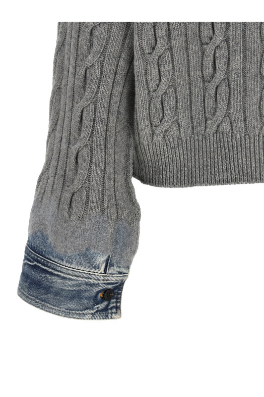 'Karine Pollock' sweater Gray