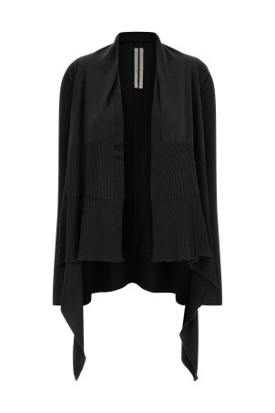 'Medium Wrap' cardigan Black
