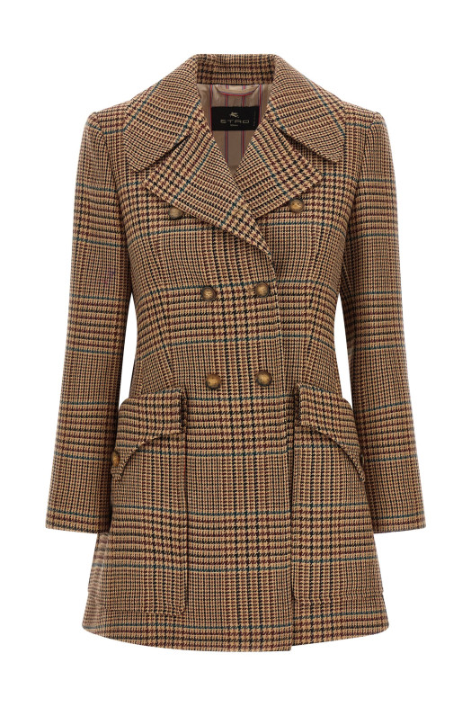 Prince of Wales coat Brown
