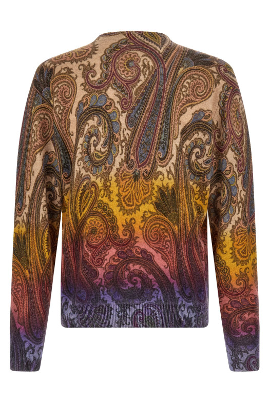 Paisley dégradé sweater Multicolor