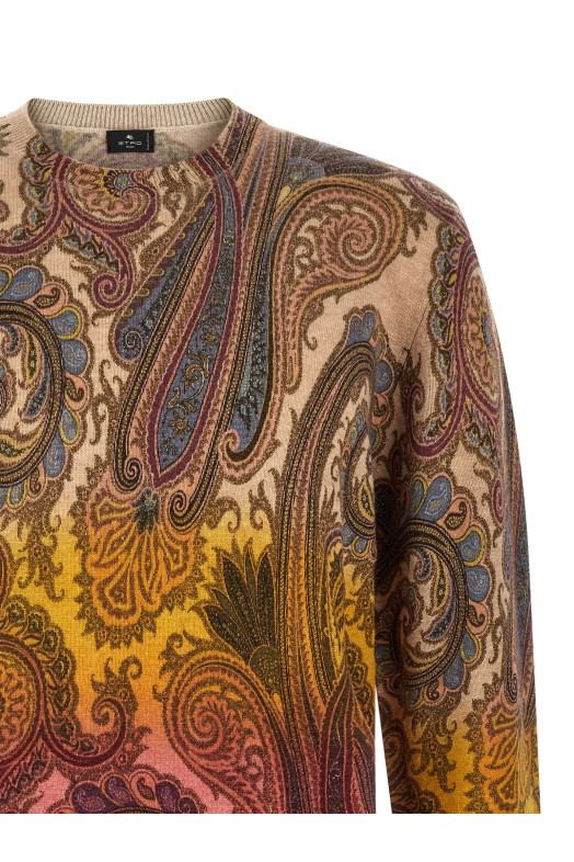 Paisley dégradé sweater Multicolor