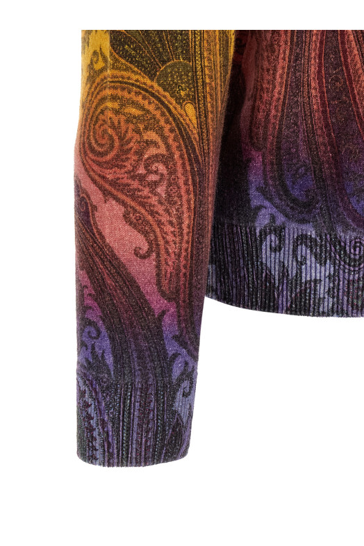 Paisley dégradé sweater Multicolor