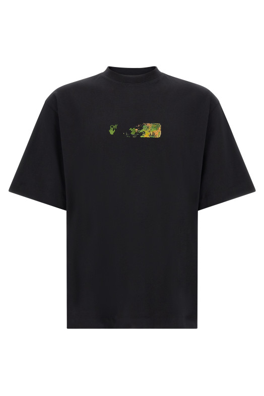 'Spices Arrow Skate' T-shirt Black