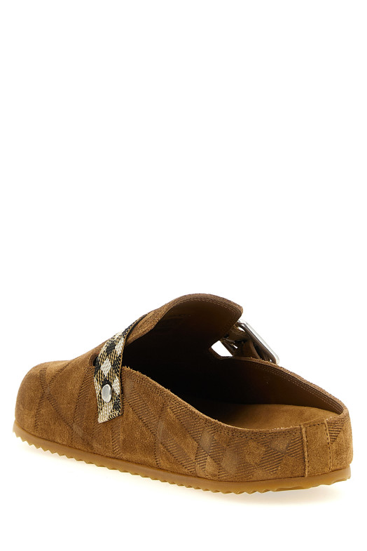 'Urchin' clog Brown