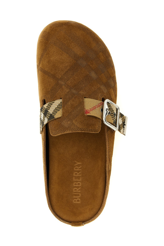 'Urchin' clog Brown