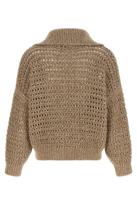 'Dazzling' cardigan Beige