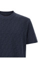 'FF' piquet t-shirt Blue