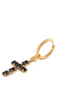 Creole earrings Black