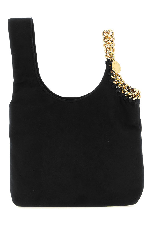 'Wristlet' suede handbag Black