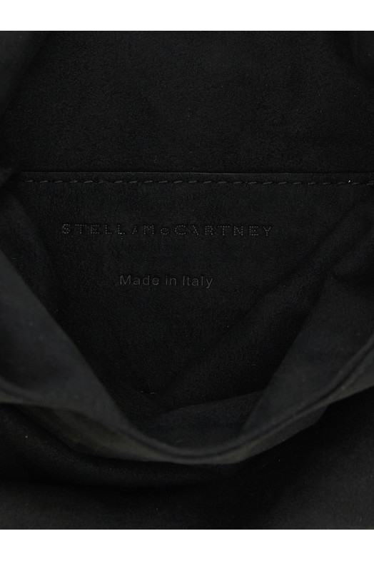 'Wristlet' suede handbag Black
