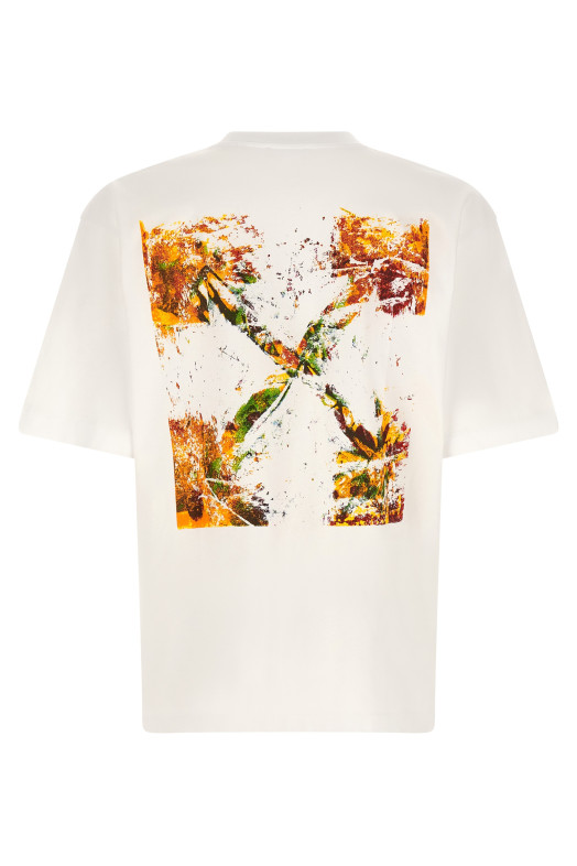 'Spices Arrow Skate' T-shirt White
