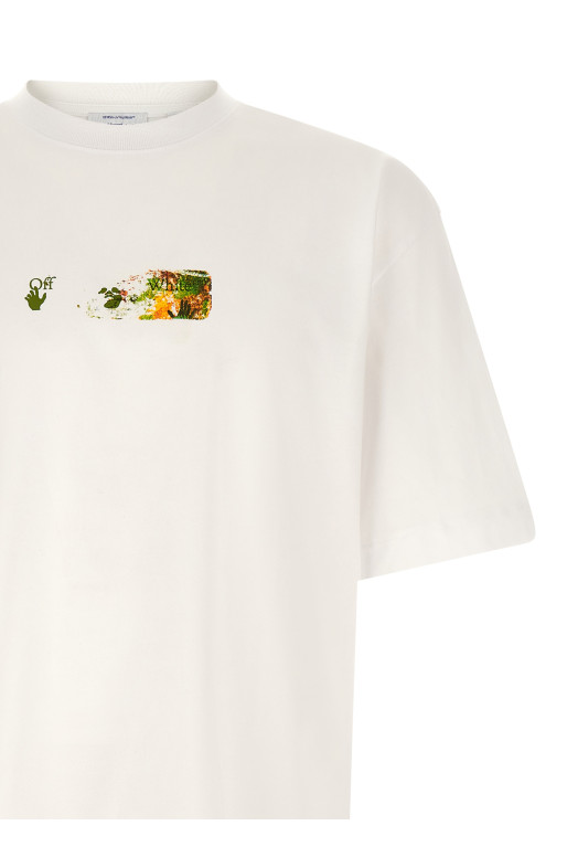 'Spices Arrow Skate' T-shirt White