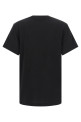 Logo embroidery t-shirt Black