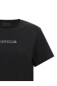 Logo embroidery t-shirt Black