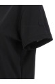 Logo embroidery t-shirt Black