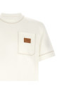 T-shirt patch Fendi White