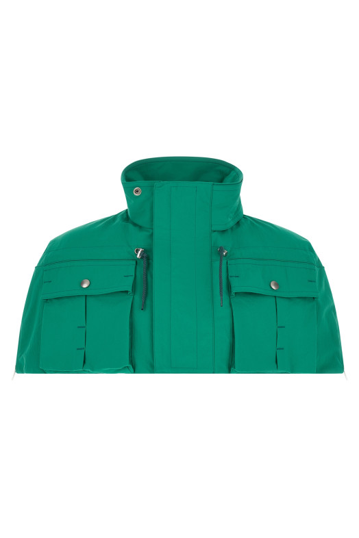 Cape with pockets BLUE