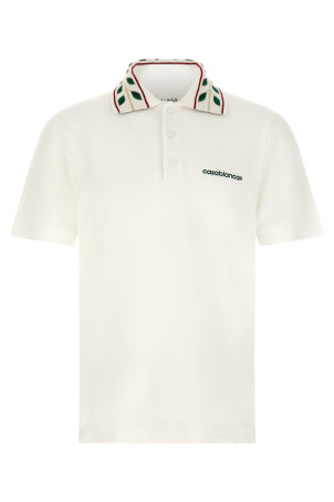 'Laurel' polo shirt White