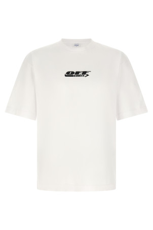 'Off Adv Skate' T-shirt White