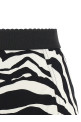 'Zebra' shorts Black-grey