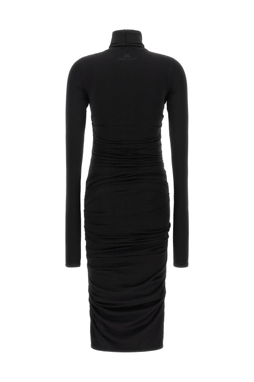 Light jersey dress Black