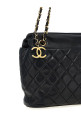 Vintage Chanel Shoulder Bag Black