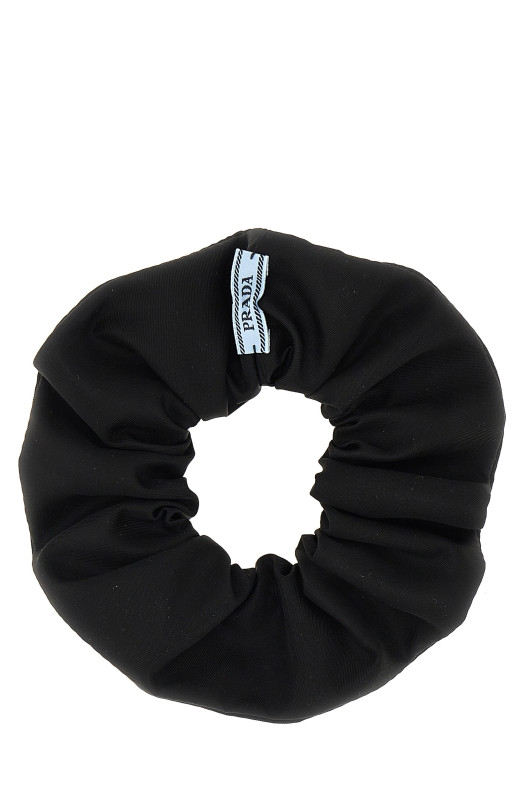 Re-Nylon hair elastic Black