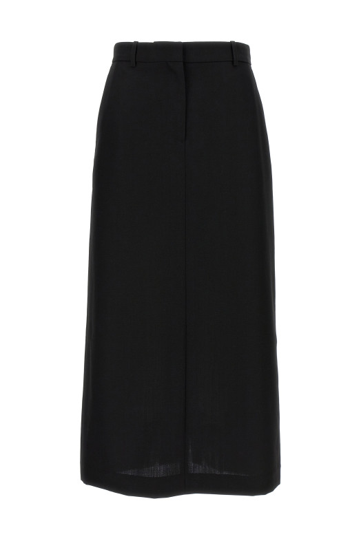 Longuette skirt Black