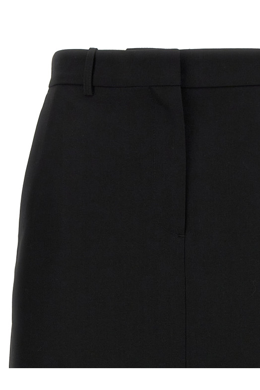 Longuette skirt Black