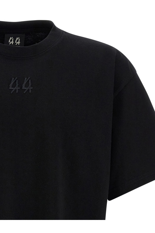 Embroidery t-shirt Black