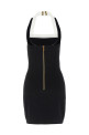 'Filo Leone Catena' dress Black-grey