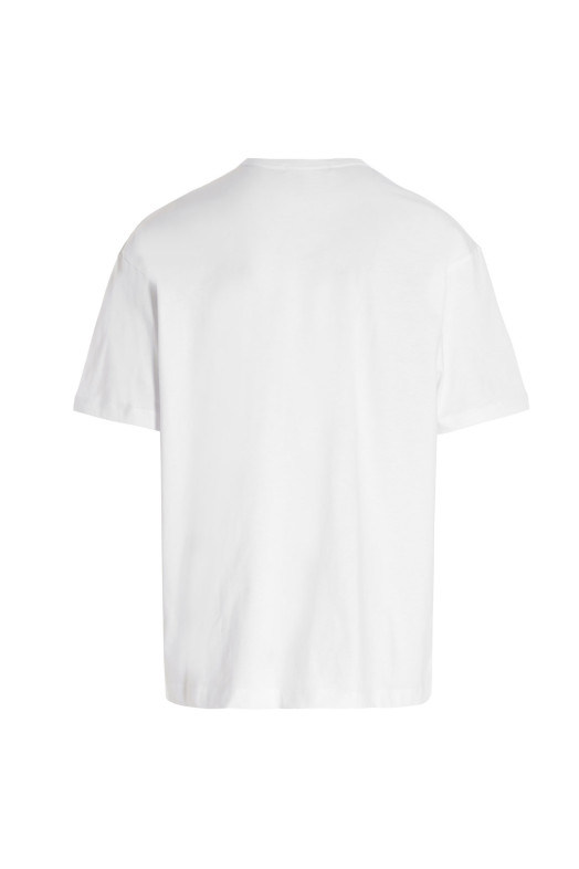 Футболка с логотипом, белая COMME DES GARCONS SHIRT FOT026S253
