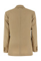 Heraldic buttons blazer Beige