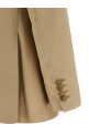 Heraldic buttons blazer Beige