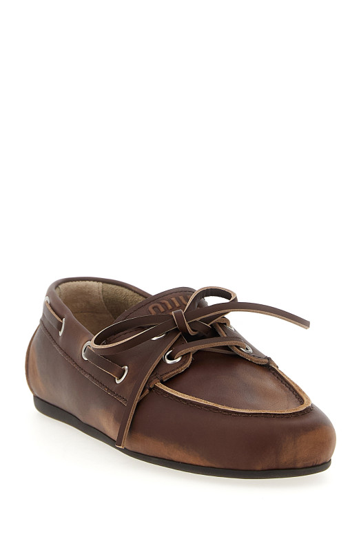 Vintage boat shoe Brown