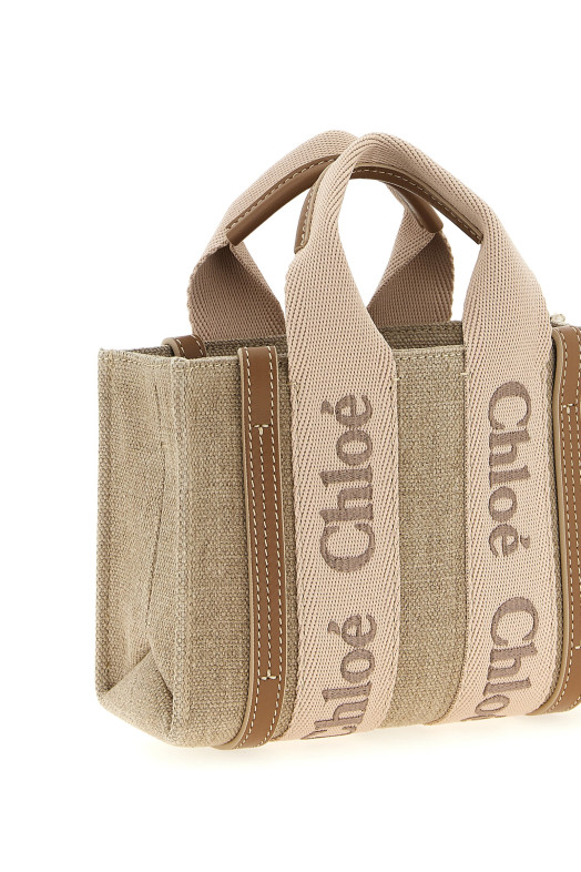 'Woody' mini handbag Pink