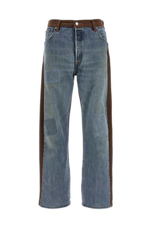 'Vintage Straight Rework Halfsie' jeans Blue