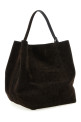 'Belted Tote' shoulder bag Brown