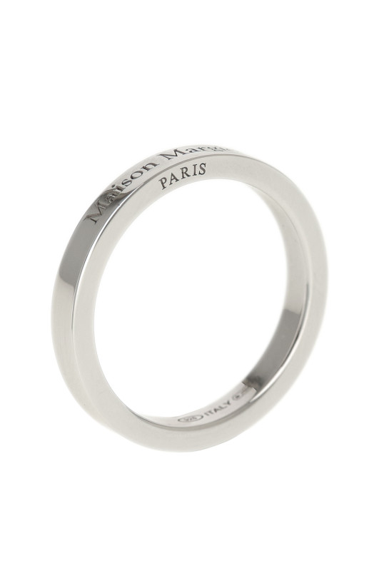 Logo ring Silver
