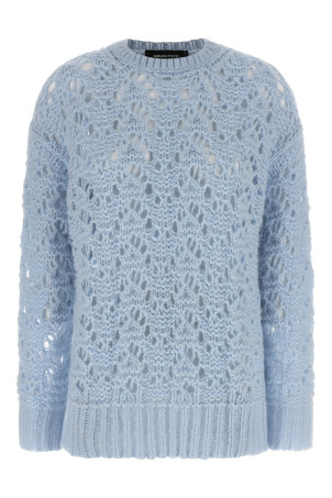 Openwork sweater BLUE
