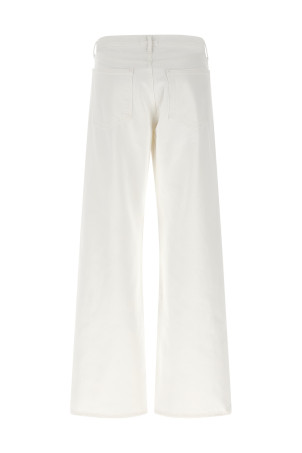 'Low Rise Loose' jeans White