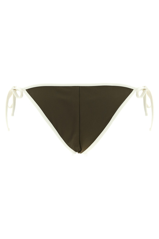 Techno jersey bikini briefs Green