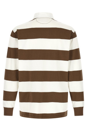 'L'Iconica Maglia da Rugby' polo shirt Brown