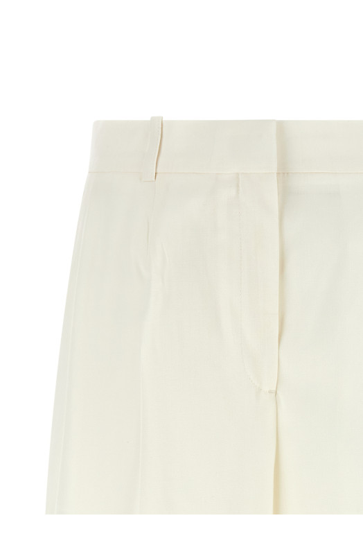 Tailored Bermuda shorts White