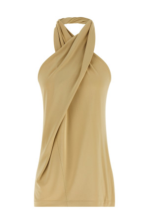 Top hatler 'twistato' Beige