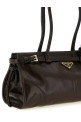 Средняя сумочка «Prada Bonnie»  Коричневая 1BA426VMOM2CYRF01D6